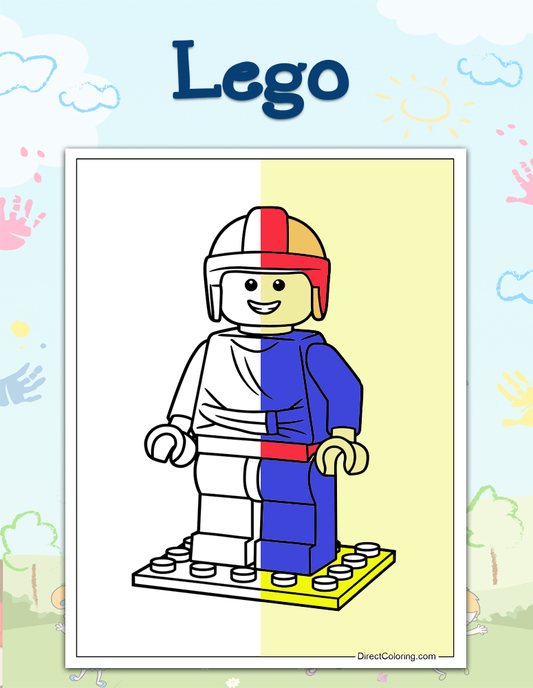 Lego Coloring Pages